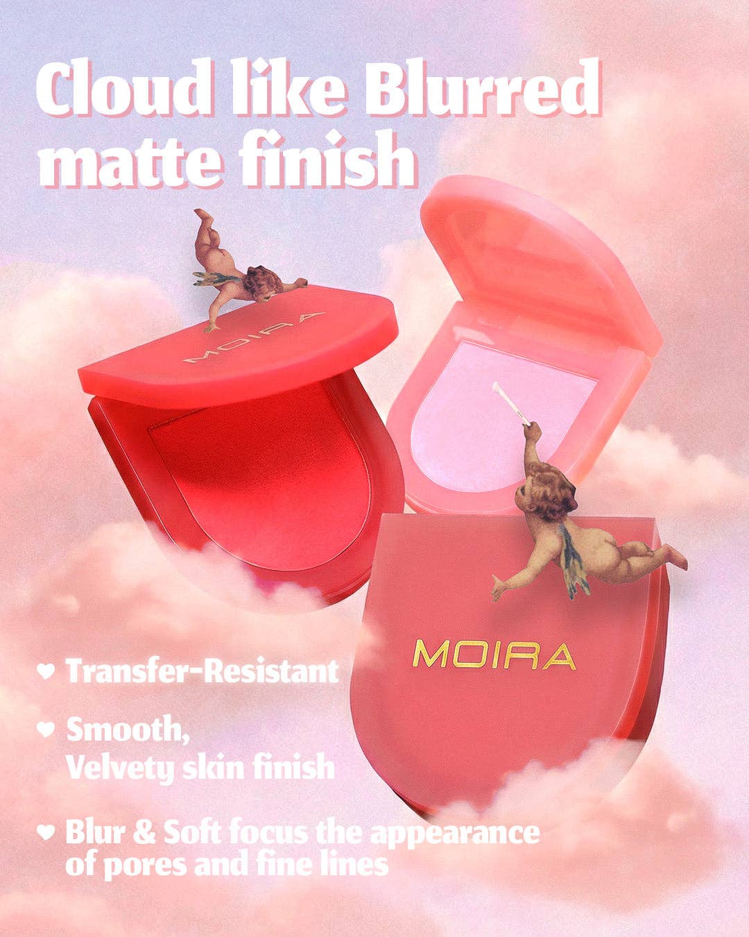 MOIRA Love Blur Blush (001, Adore Moi)