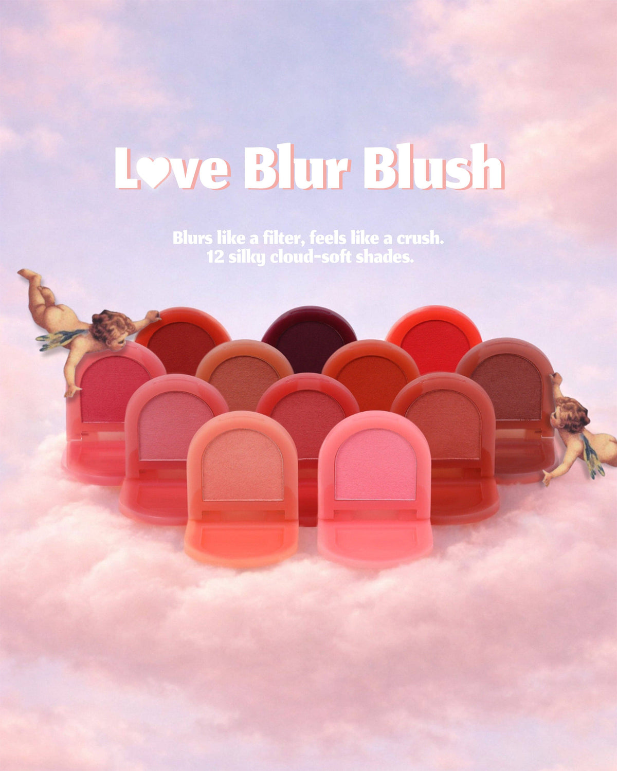MOIRA Love Blur Blush (001, Adore Moi)