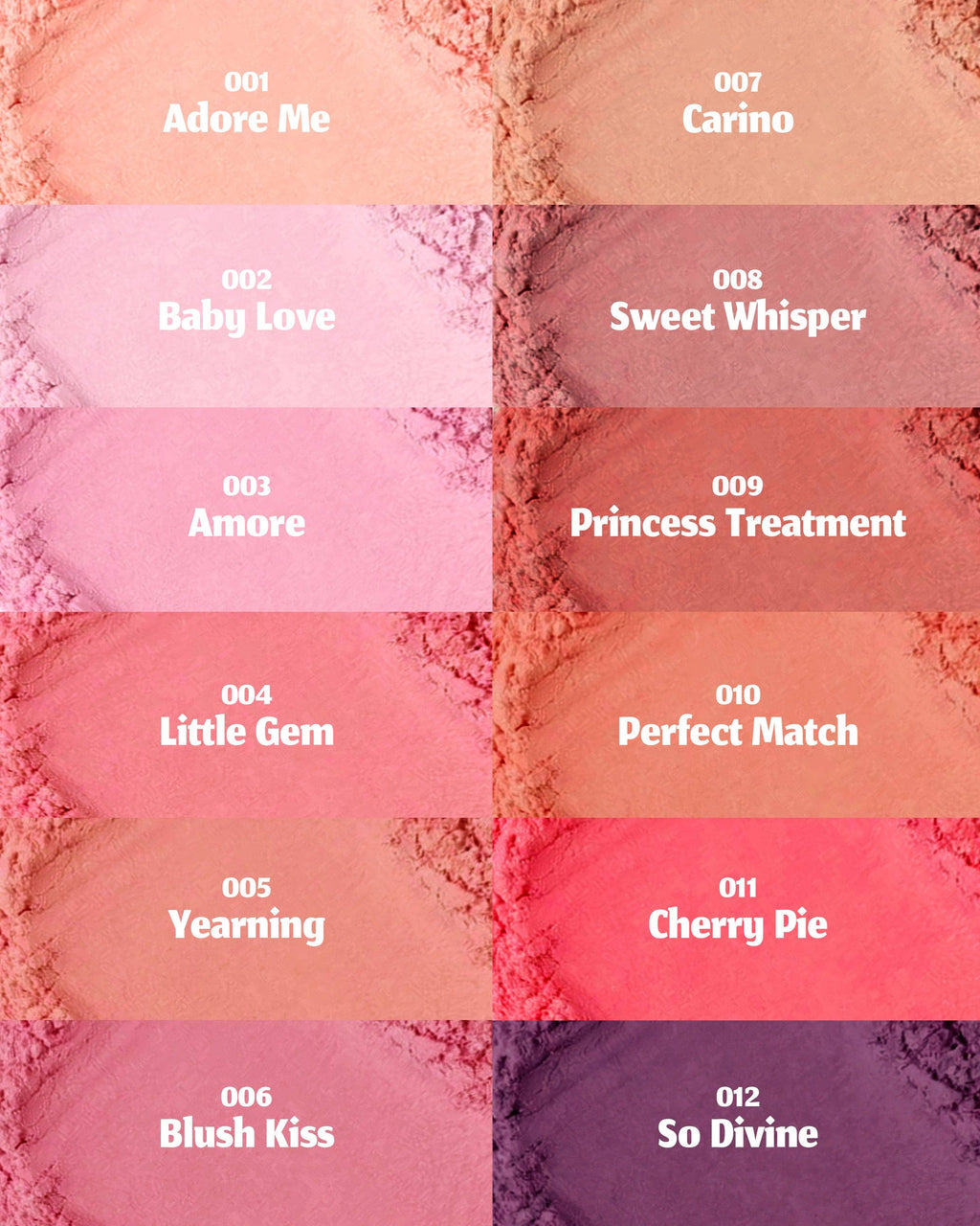 MOIRA Love Blur Blush (001, Adore Moi)