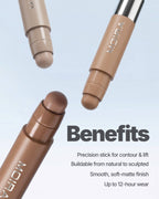 MOIRA Precision Sculpt Stick Bronzer & Contour